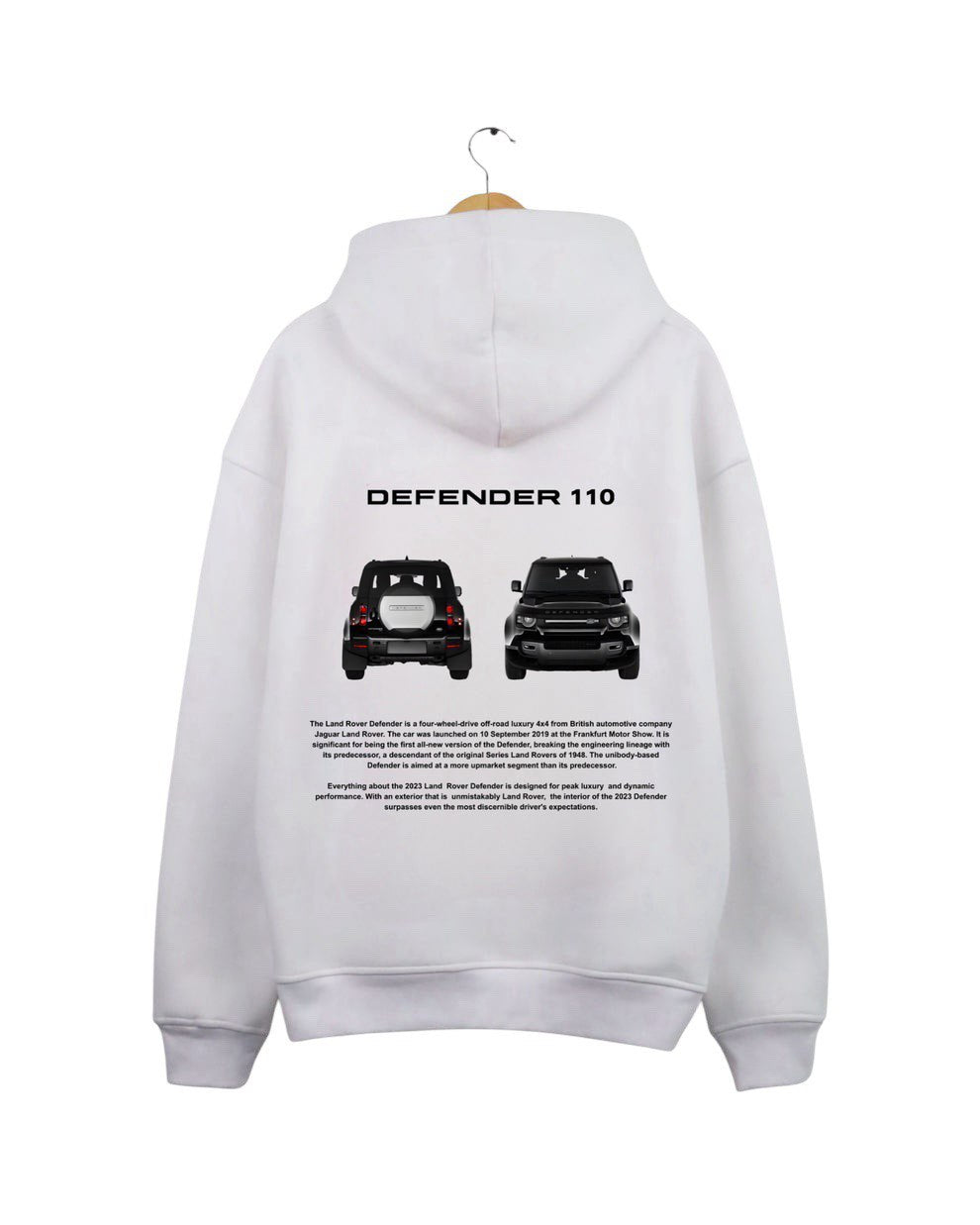 Unisex Hoodie - Defender 110 | Comfortable & All Season Wear